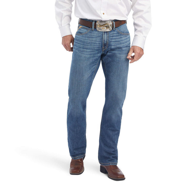 Ariat Jeans Herren - M4 Relaxed Landry Straight Blau ( WZBVH-2961 )